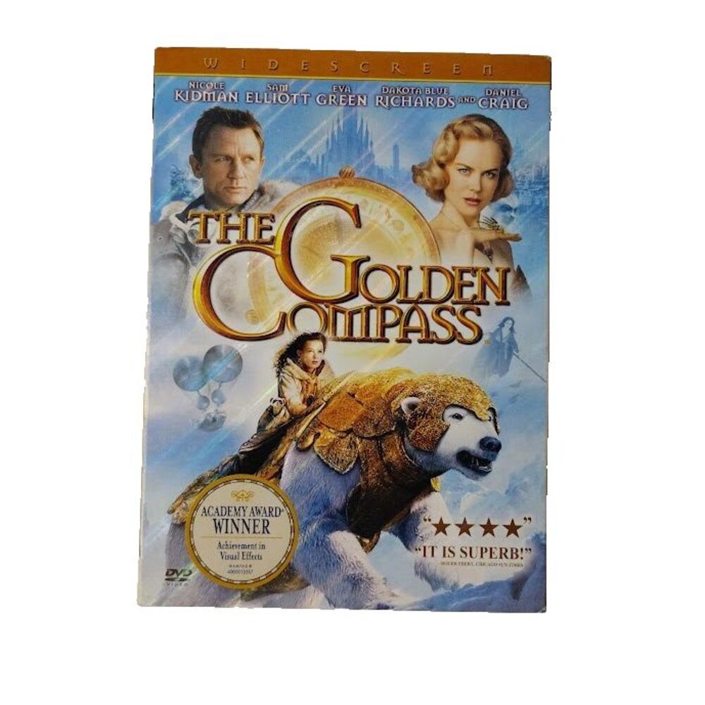 The Golden Compass DVD Movie NEW Sealed 2008 PG 13 Children Fantasy Sam Elliot